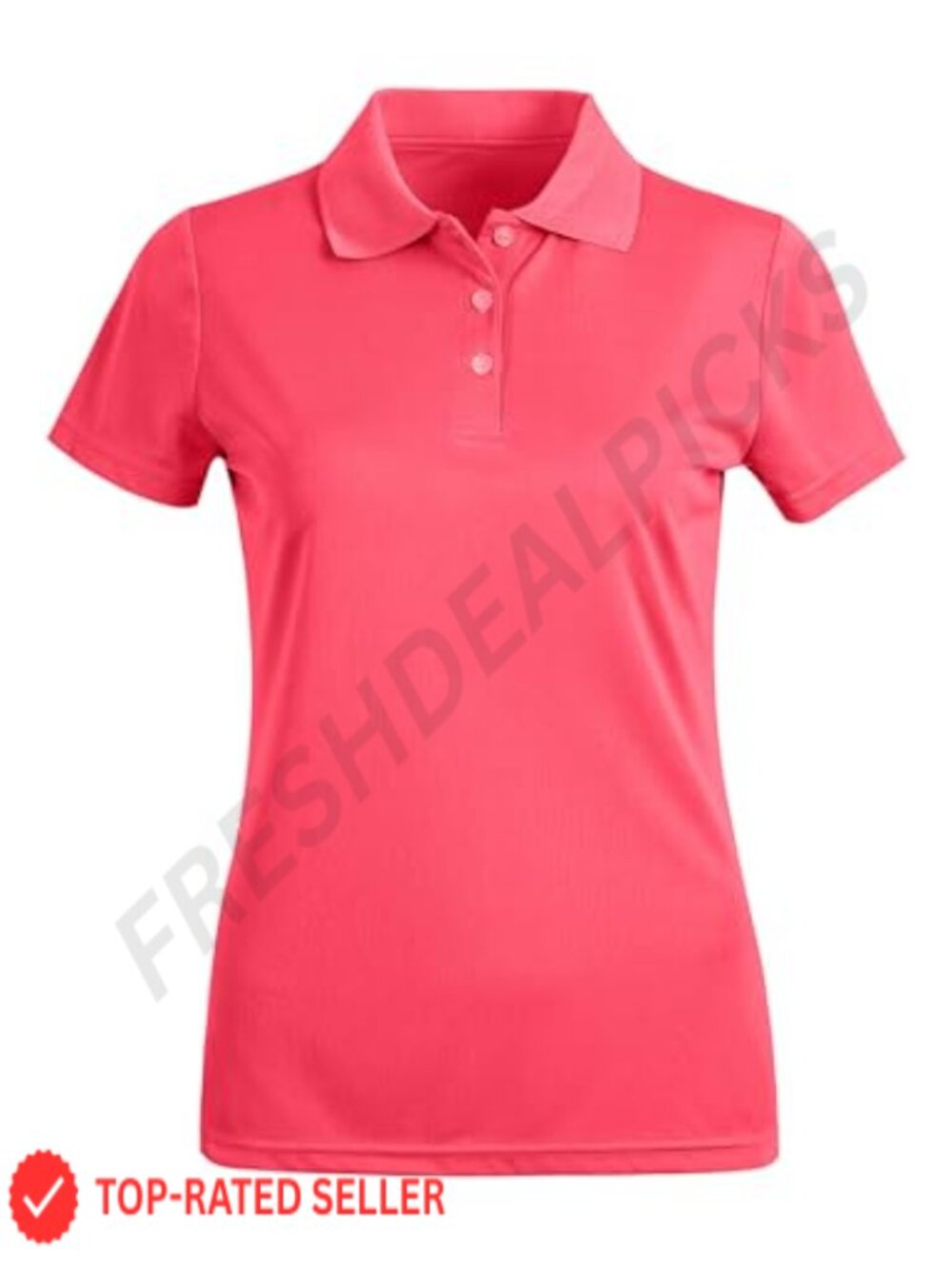 Quick Dry Short Sleeve Polo Shirt Moisture Wicking Athletic Golf